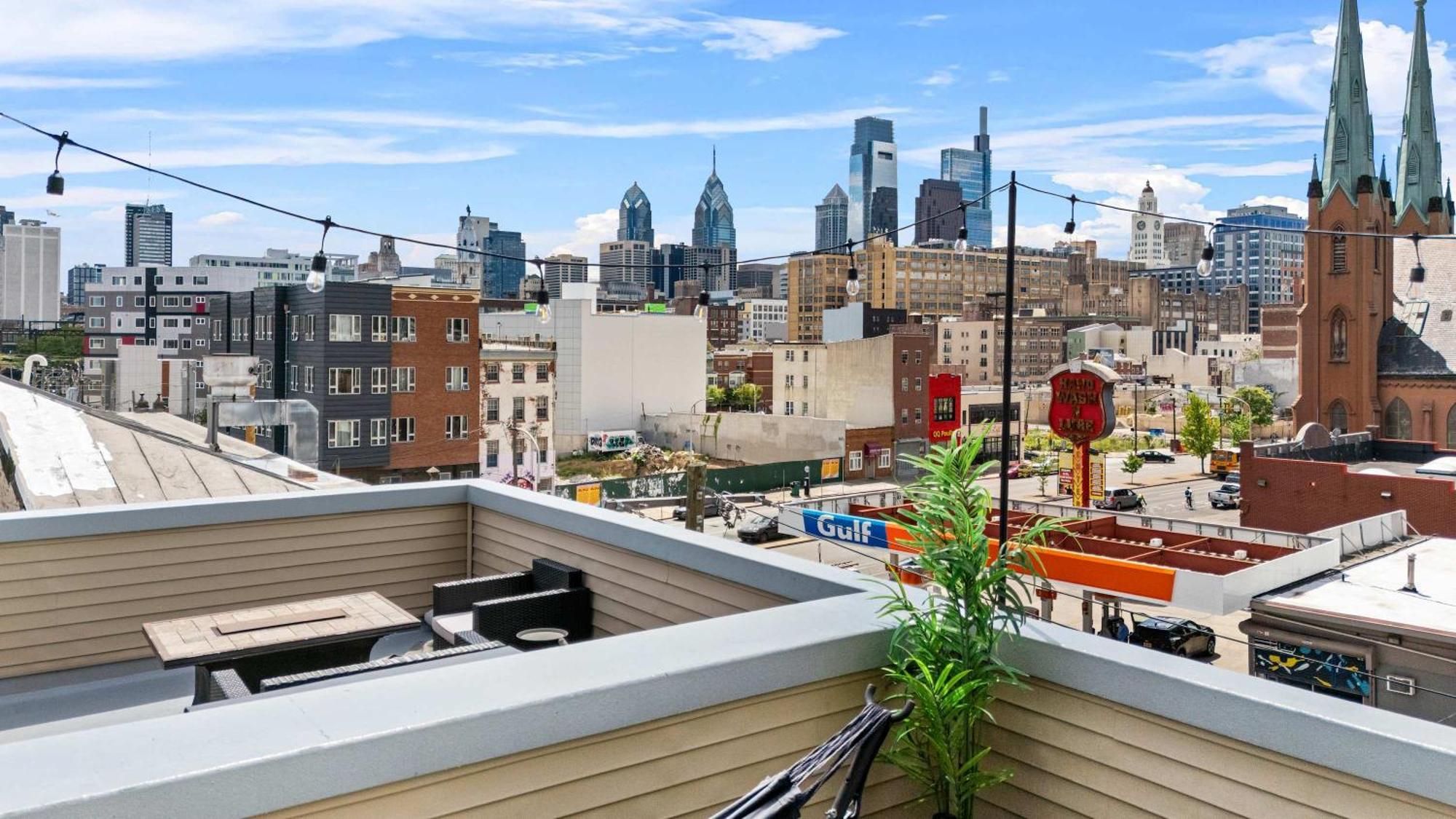 Brand New Dbl Unit Roofdeck Outdoor Patio Villa Philadelphia Exterior photo