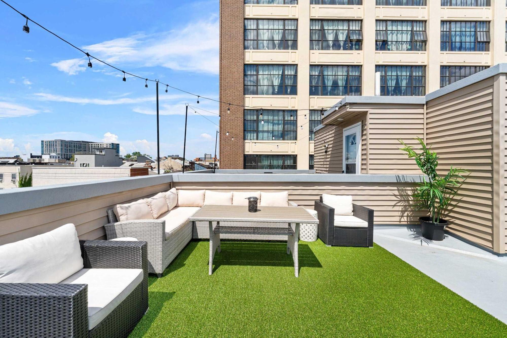 Brand New Dbl Unit Roofdeck Outdoor Patio Villa Philadelphia Exterior photo